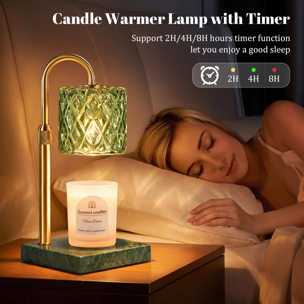 Candle Warmer Lamp with Timer,Wax Melt Warmer Birthday Gifts for Women
