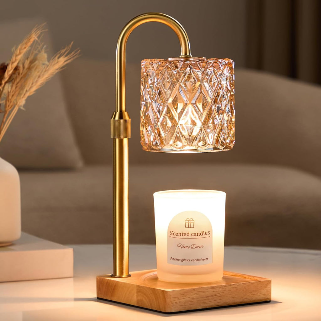 Candle Warmer Lamp with Timer,Wax Melt Warmer Birthday Gifts for Women