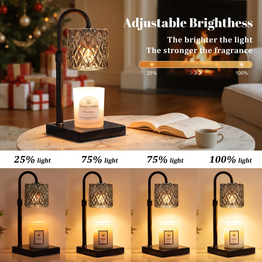 Candle Warmer Lamp with Timer,Wax Melt Warmer Birthday Gifts for Women