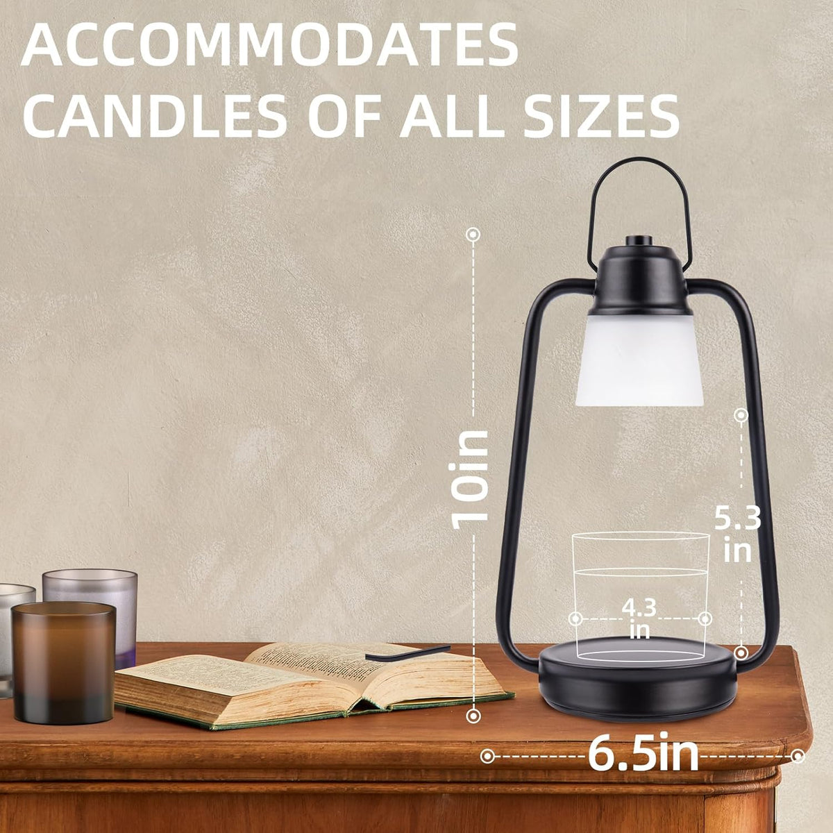 Candle Warmer Lamp with Timer Dimmer - Birthday Gifts for Women Men