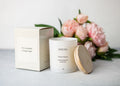 Green Lemon Soy Candle – Natural Aromatherapy Glass Jar